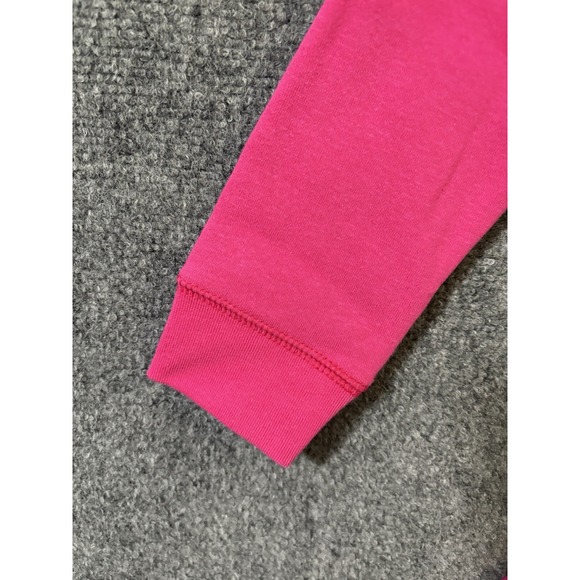 Girls Polo Ralph‎ Lauren "Polo Player" Pink Blue Bear Sweatshirt Dress sz 16 NWT - Picture 4 of 11